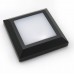 Φωτιστικό Επίτοιχο LED 4W 230V 4000K Λευκό Φως Ημέρας Polycarbonate Μαύρο IP65